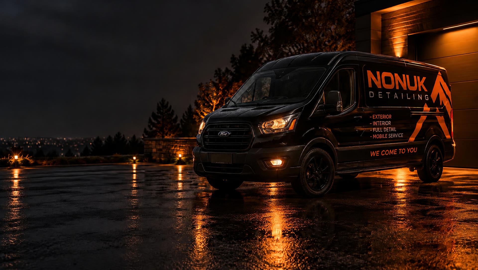 NONUK Detailing mobile detailing van